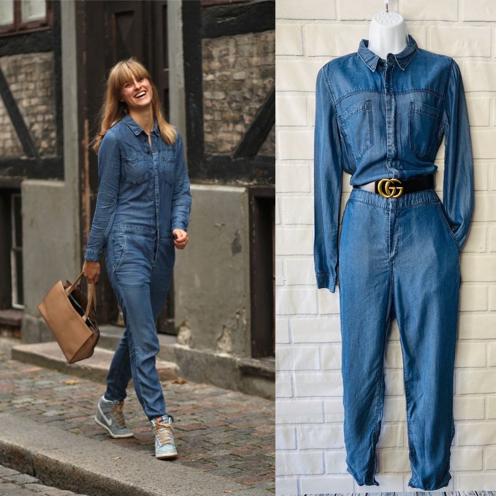 Conscious Denim Line Boiler Suit / Jumpsuit_8